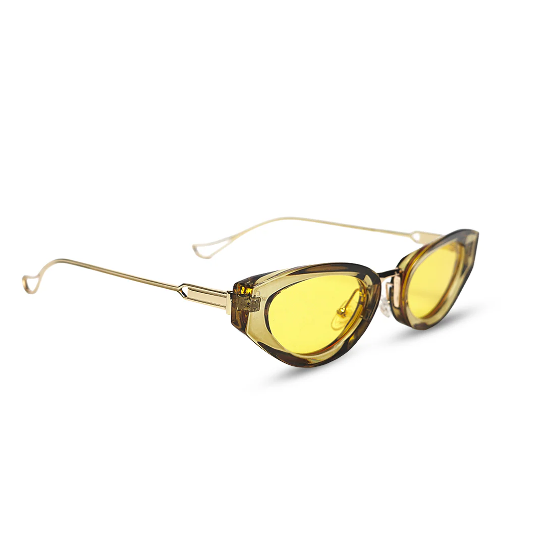 Aurora Yellow Sunglasses - Image 5