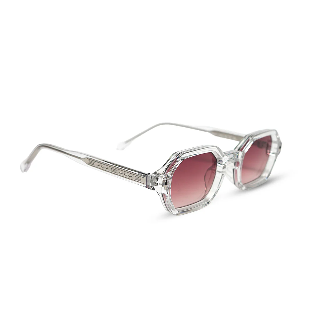 Clint Transparent Sunglasses - Image 3