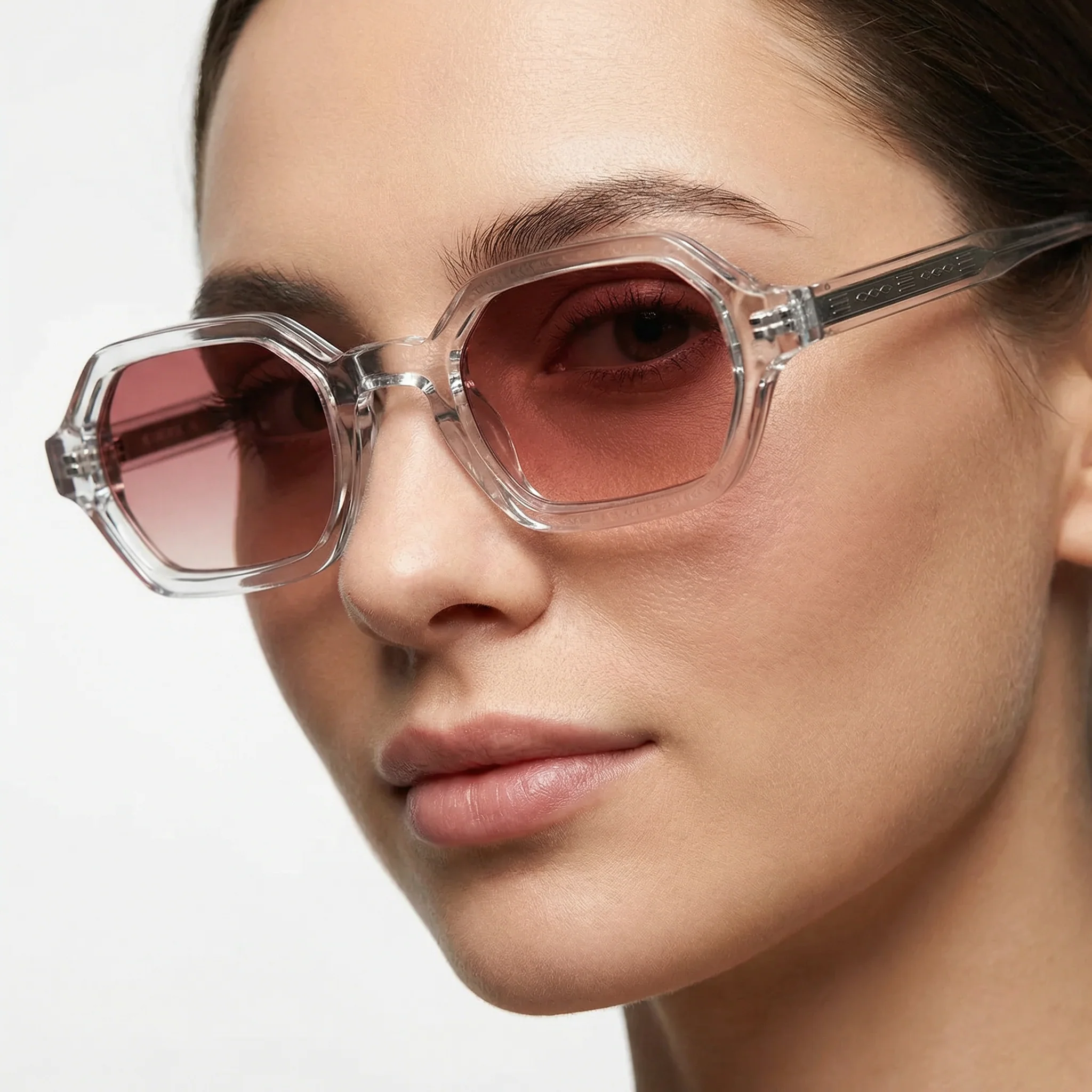 Clint Transparent Sunglasses - Image 6