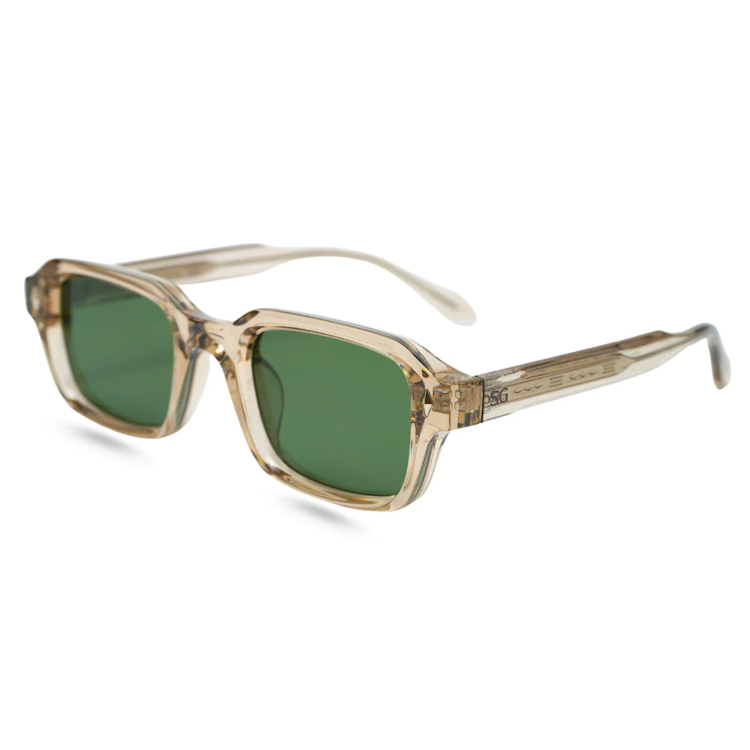 Dom [Transparent Green] Sunglasses - Image 2