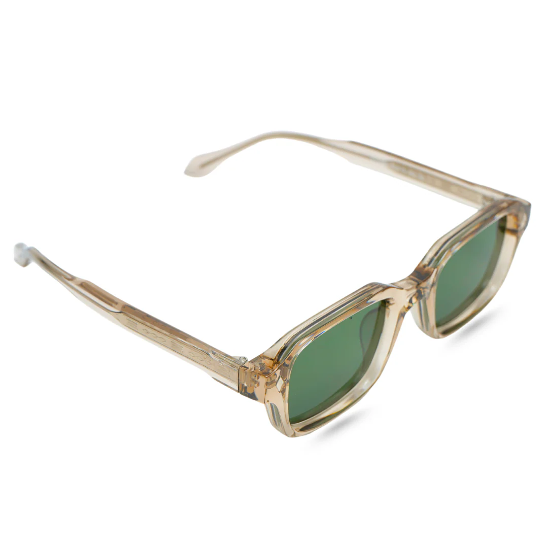 Dom [Transparent Green] Sunglasses - Image 4