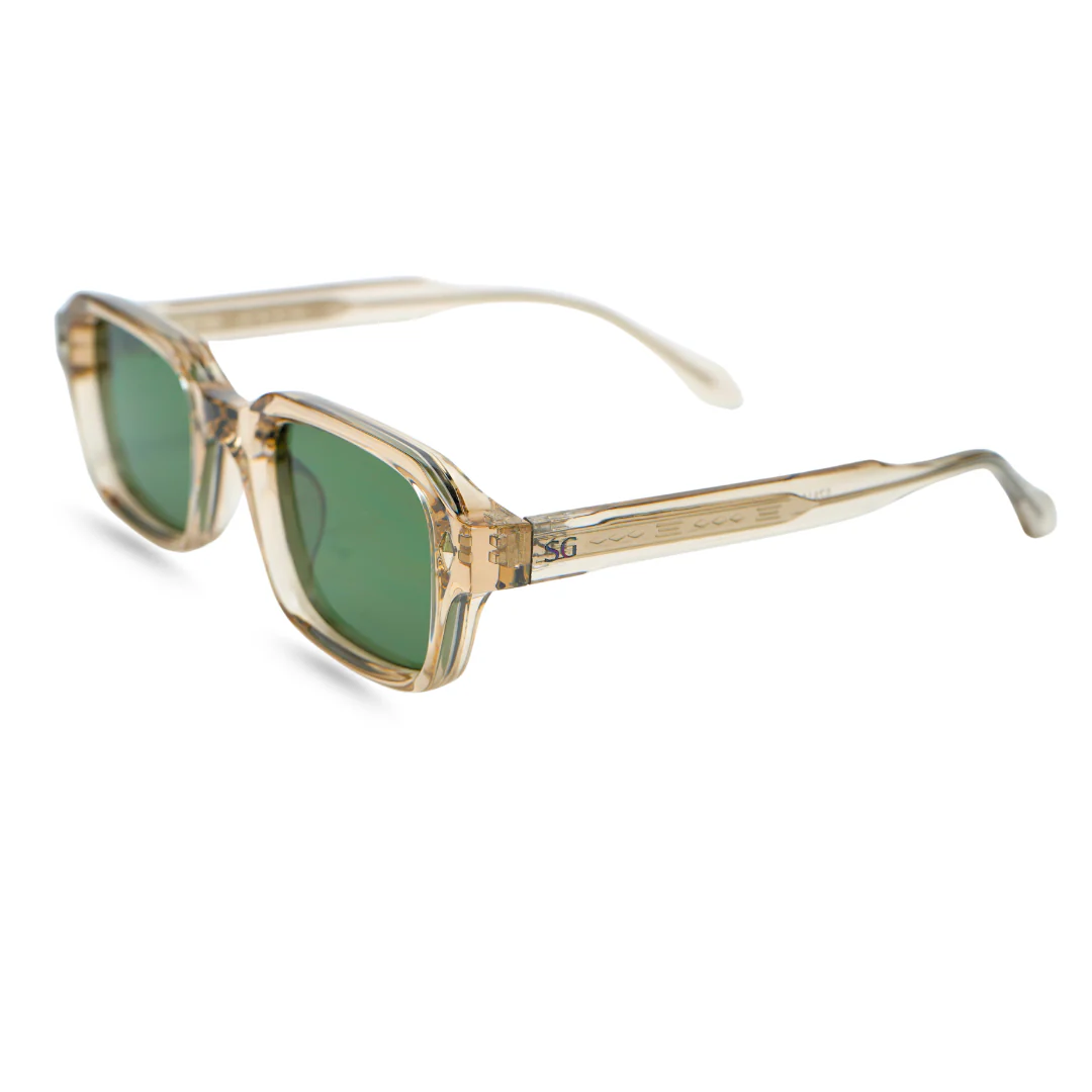Dom [Transparent Green] Sunglasses - Image 6