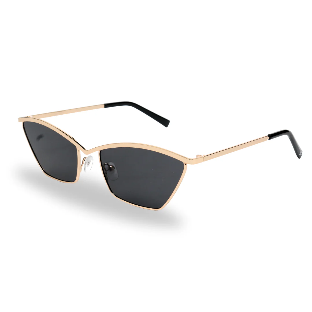 Frown [Black Golden] Sunglasses - Image 3