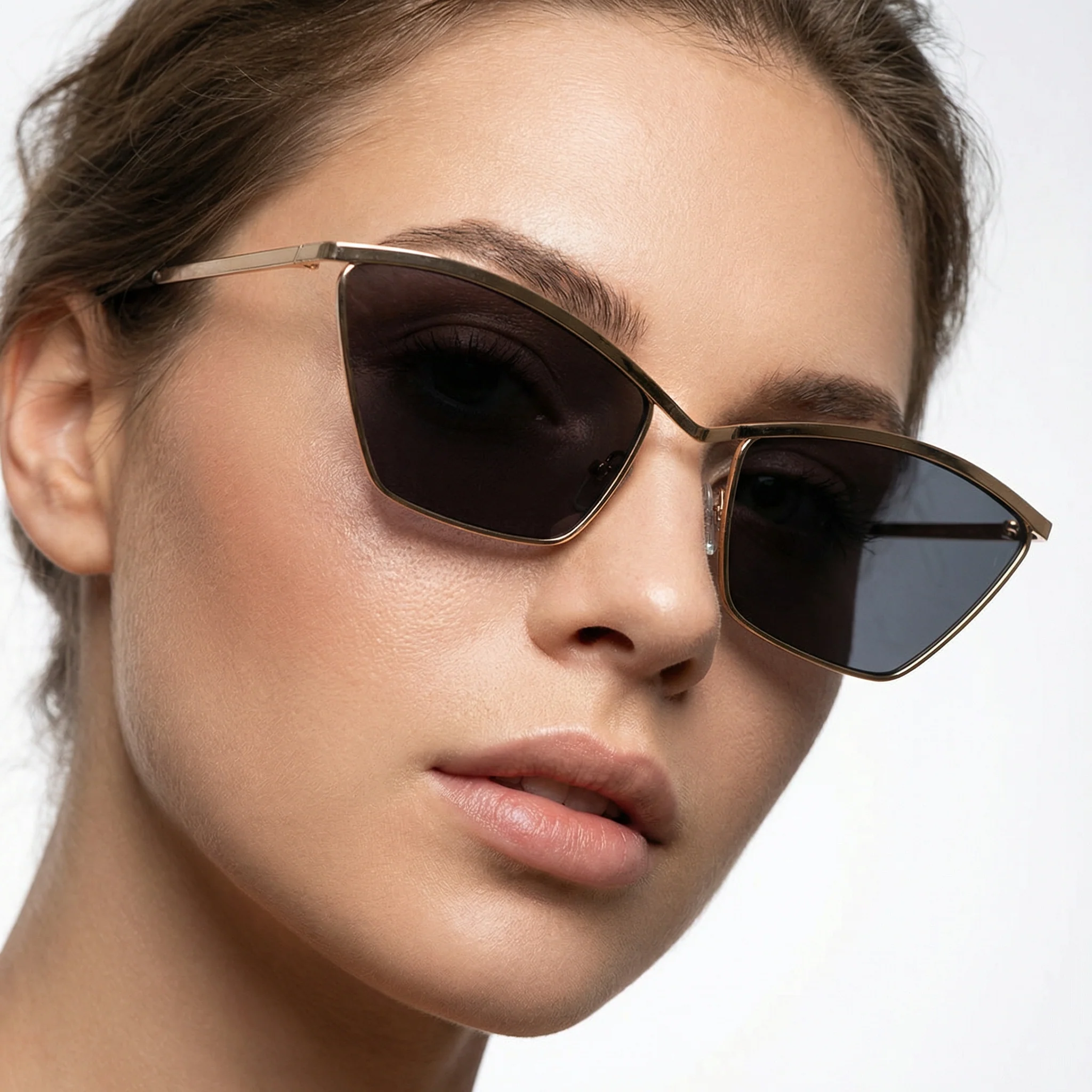 Frown [Black Golden] Sunglasses - Image 5