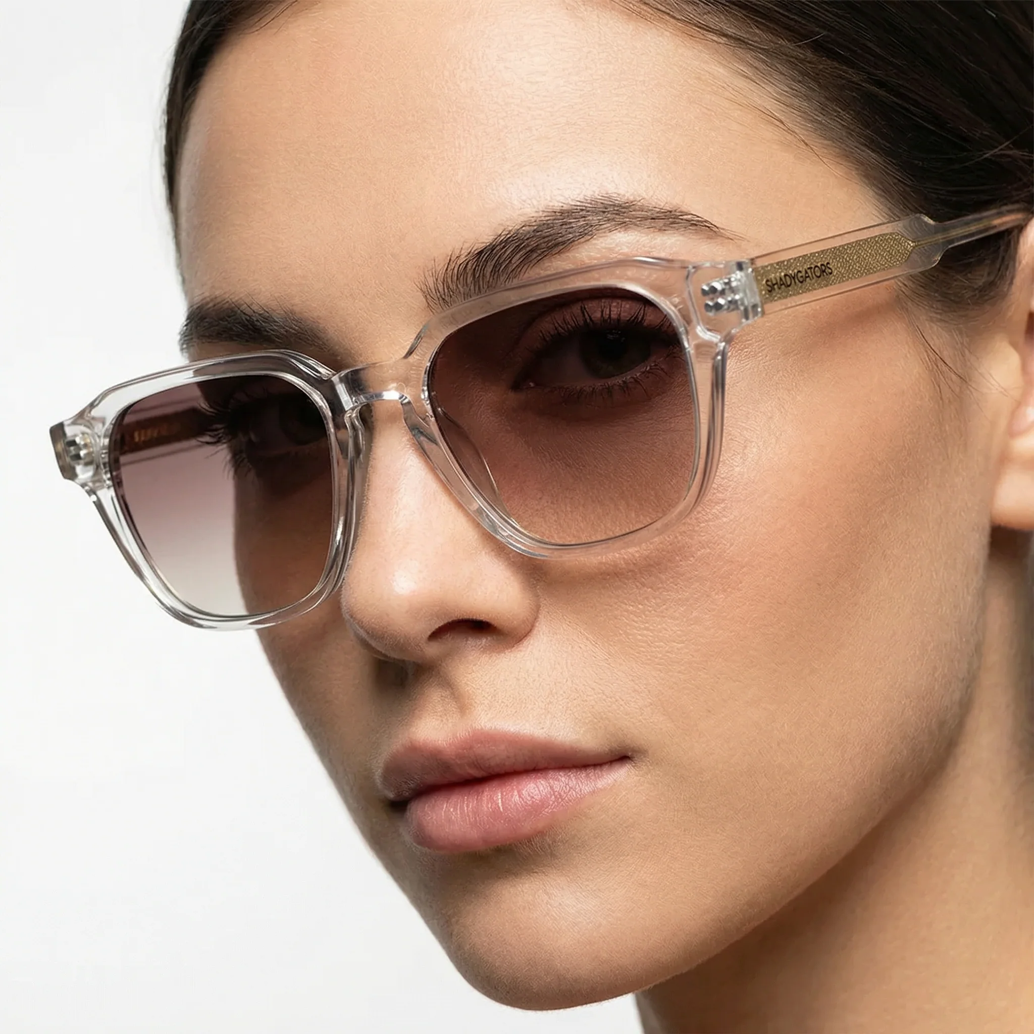Hank Transparent Sunglasses - Image 2