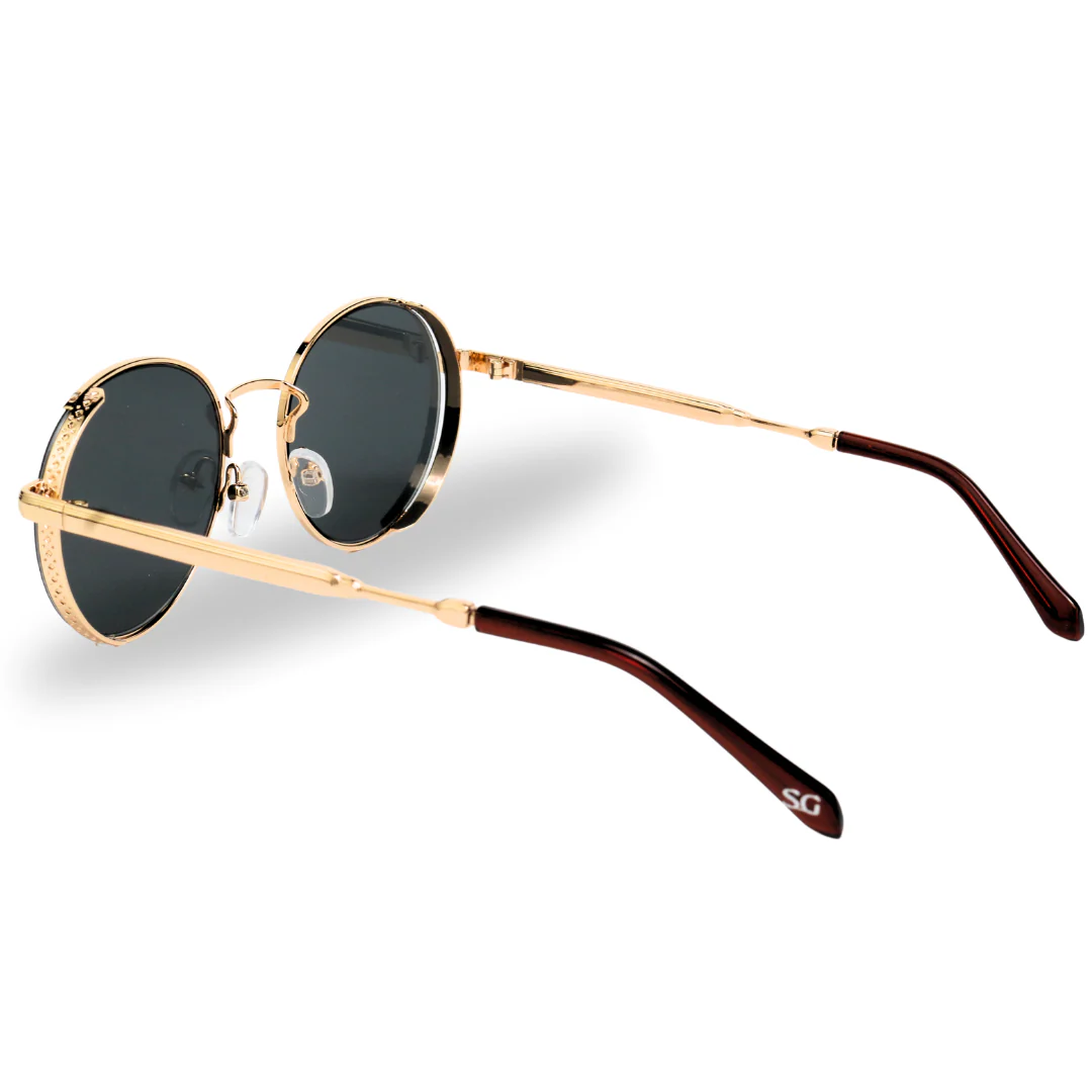 Marco [Golden Black] Sunglasses - Image 3