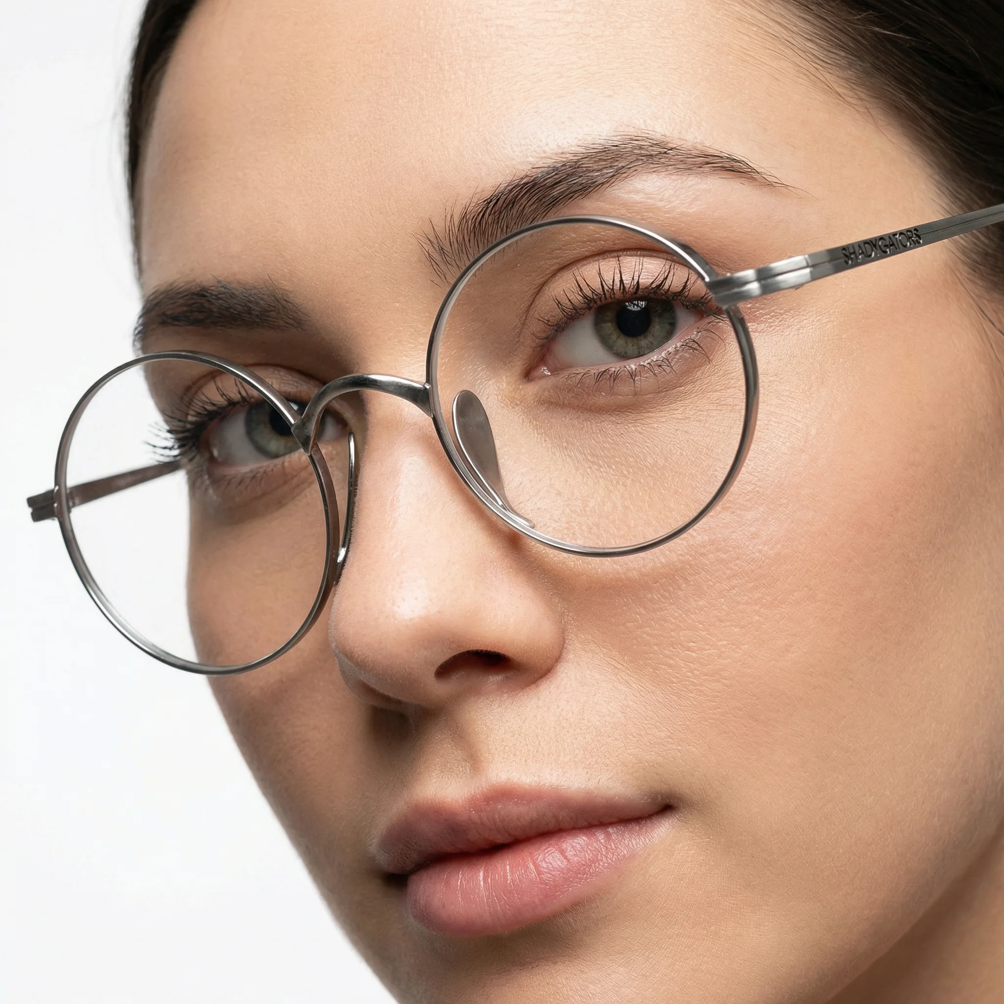 Oxford Silver Titanium Eyewear - Image 4