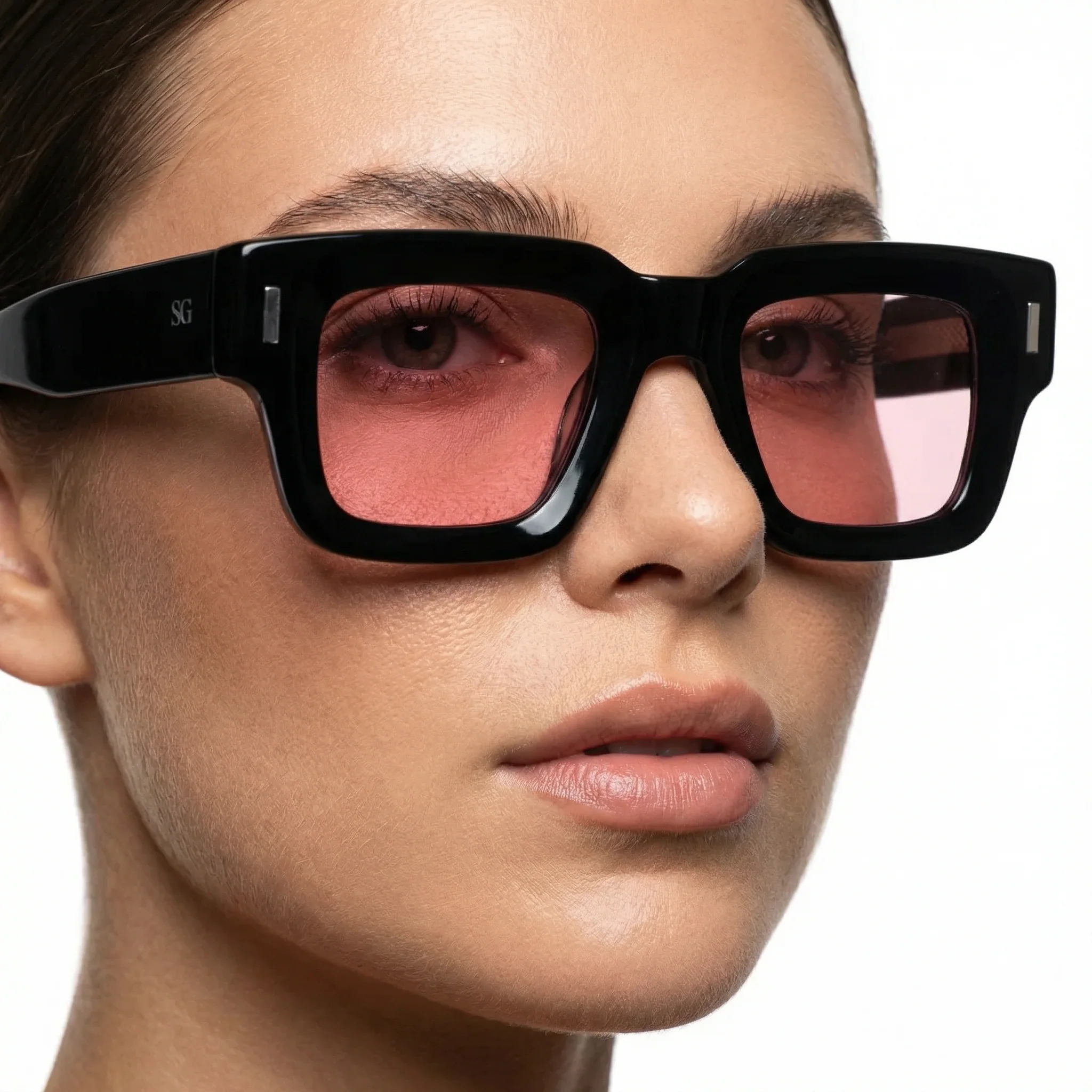 Plum Acetate Sunglasses - Image 5