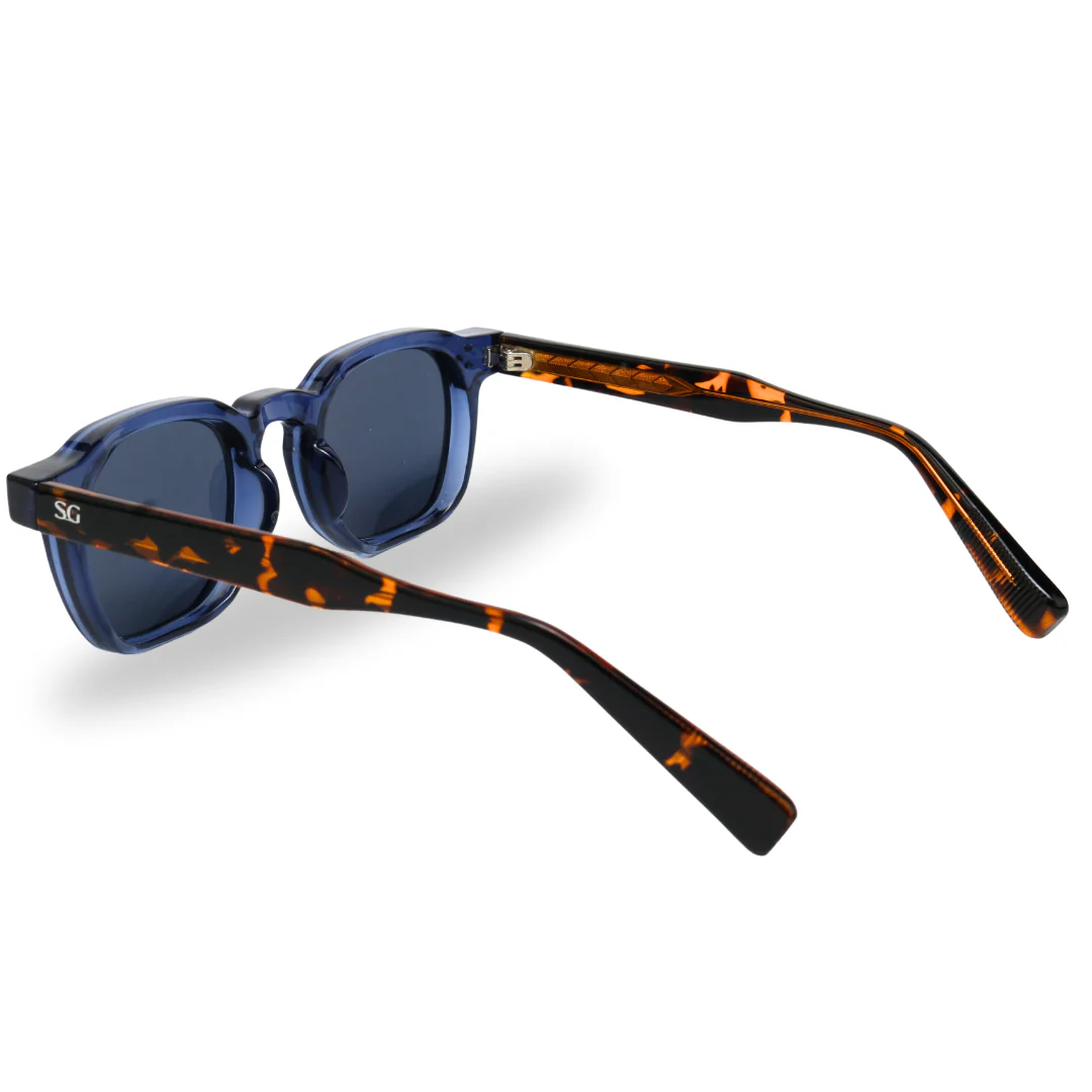 Roger Sunglasses [Blue-Leopard] - Image 2