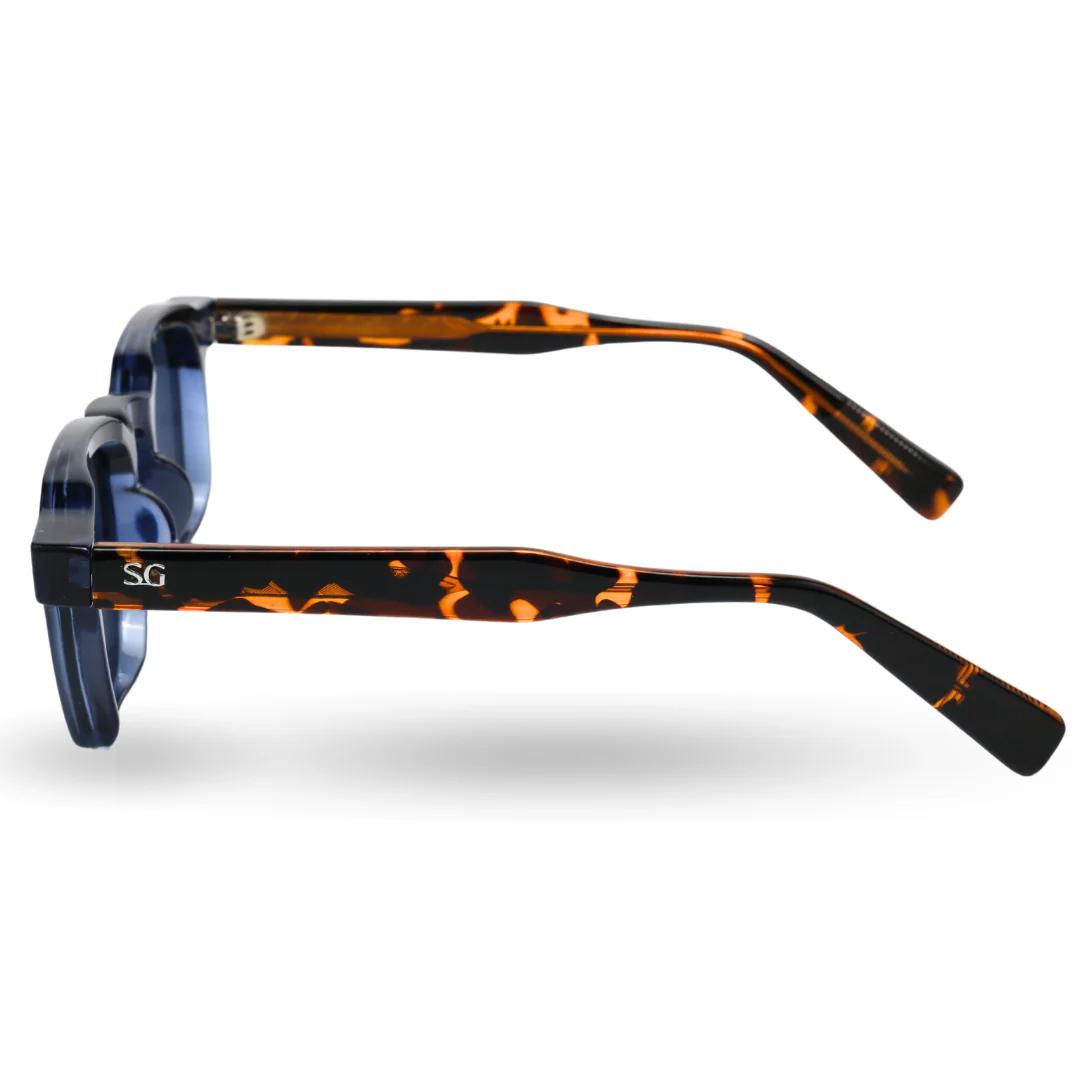 Roger Sunglasses [Blue-Leopard] - Image 4
