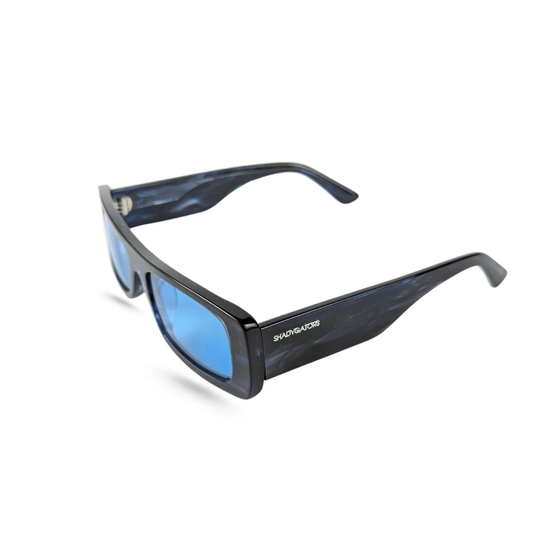 Sapphire Acetate Sunglasses - Image 6