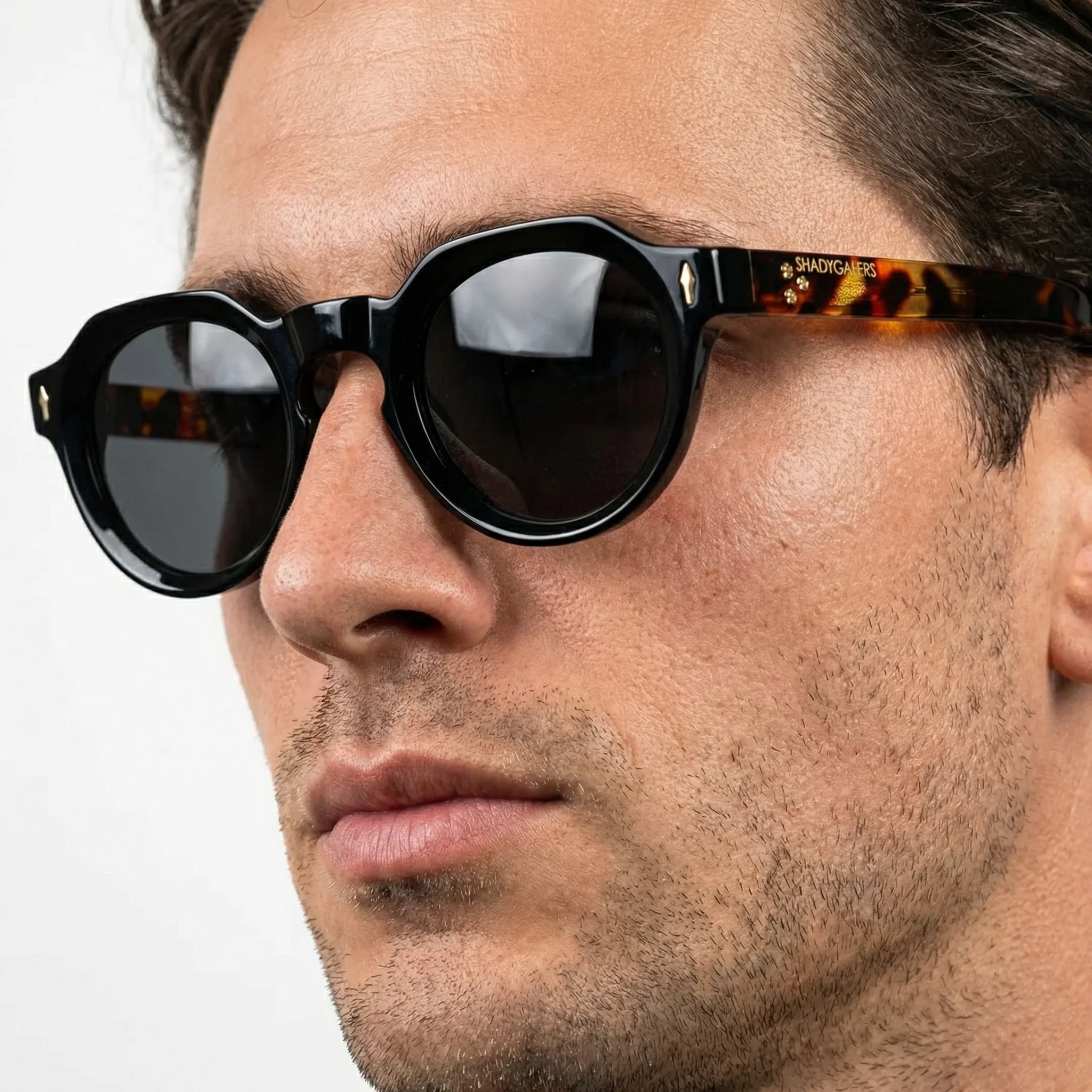 Travis Sunglasses [Black Leopard] - Image 2